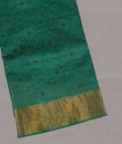Green Silk Kota Embroidery Saree T4115351
