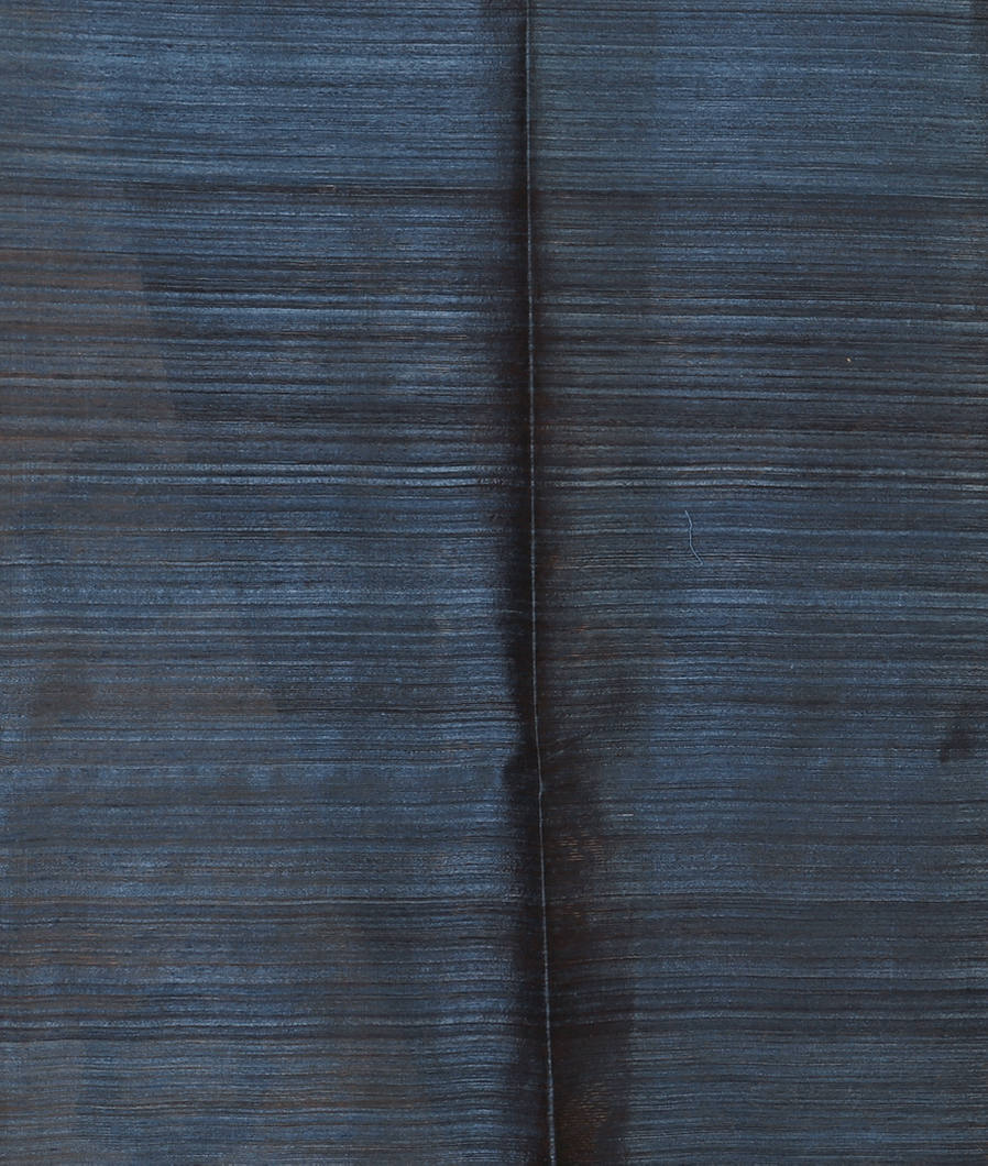 Blue Handwoven Tussar Saree T3918423