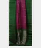 Purple Handwoven Kanjivaram Silk Saree T4375252