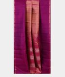 Purple Pink Handwoven Kanjivaram Silk Saree T4375682