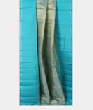 Blue Handwoven Kanjivaram Silk Saree T4375752