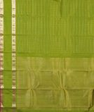 Green Handwoven Kanjivaram Silk Saree T2909884