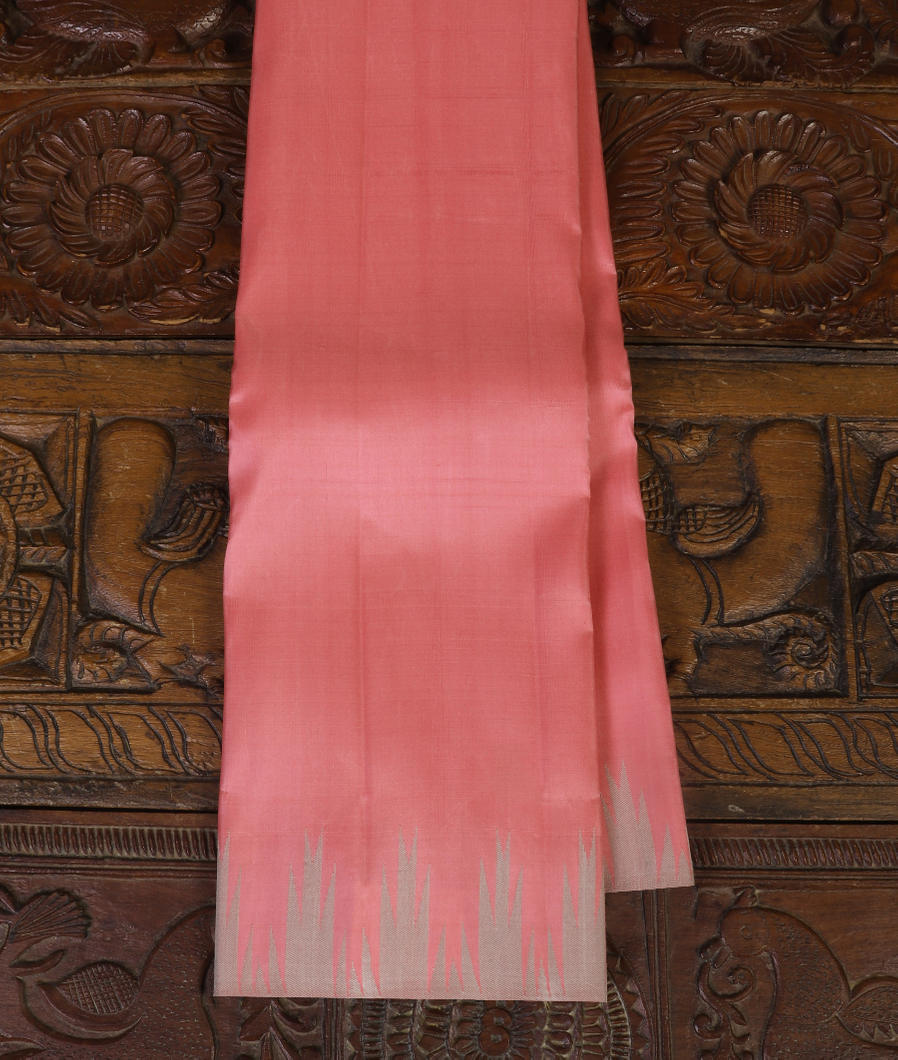 Pink Handwoven Kanjivaram Silk Saree T441859-image
