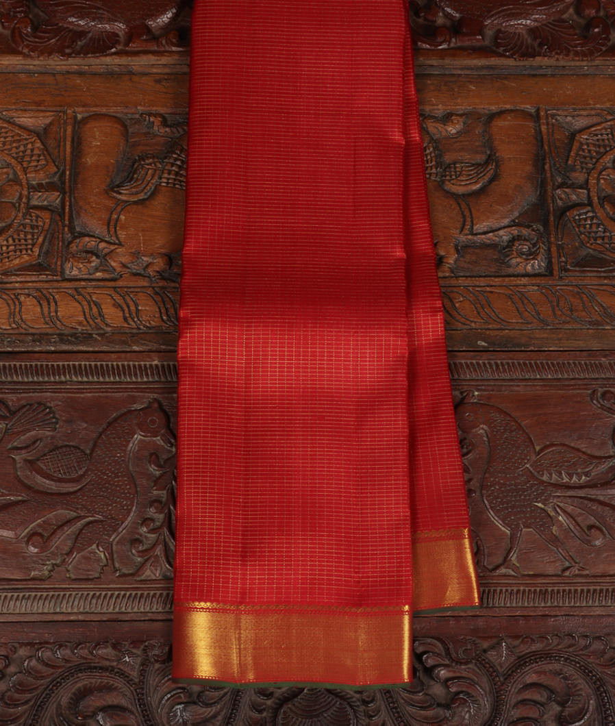 Maroon Handwoven Kanjivaram Silk Saree T426655-image