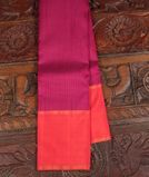 Purple Handwoven Kanjivaram Silk Saree T4152981