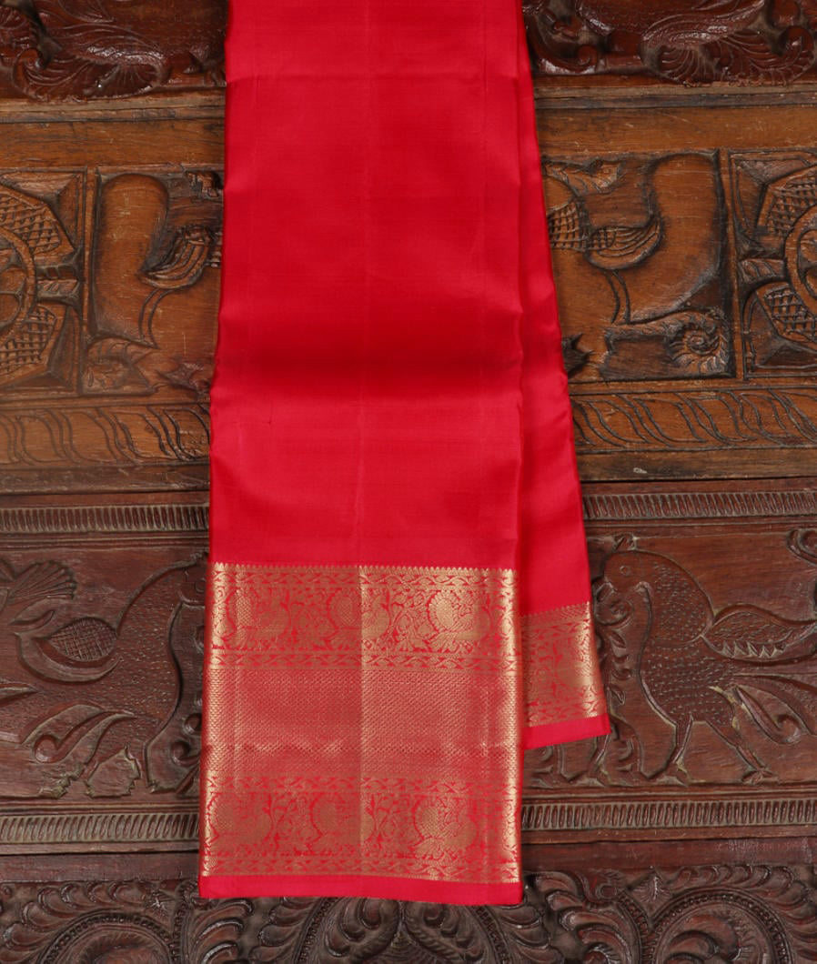 Red Soft Silk Saree T445380-image
