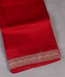 Red Kora Organza Embroidery Saree T4326151