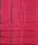Black and Pink Handwoven Kanjivaram Silk Saree T4424553