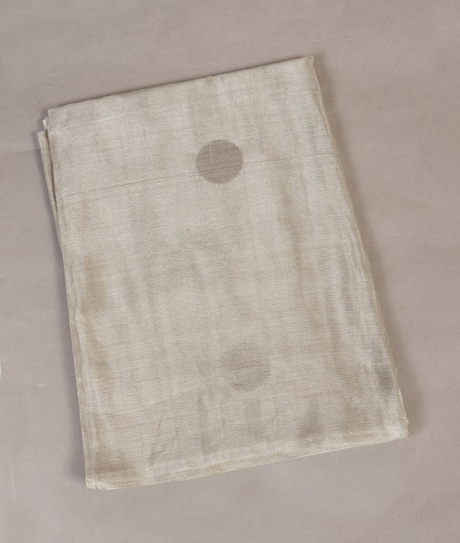 Silver Tissue Kota Saree T437694-image