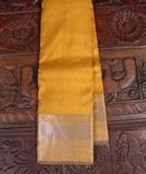Yellow Handwoven Kanjivaram Silk Saree T4332421