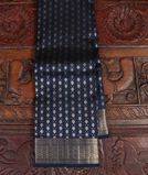 Blue Handwoven Kanjivaram Silk Saree T4333531