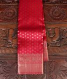 Reddish Pink Handwoven Kanjivaram Silk Saree T4334221