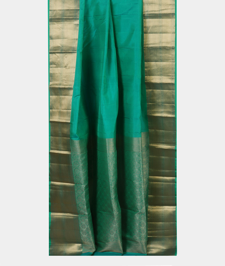 Green Soft Silk Saree T4453392