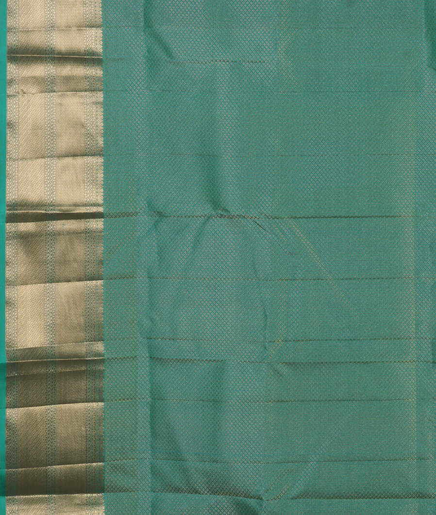 Green Soft Silk Saree T4453393