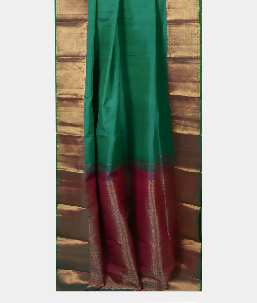 Green Soft Silk Saree T4441962