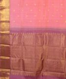Pink Handwoven Kanjivaram Silk Saree T3868014