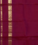 Yellow and Brown Handwoven Kanjivaram Silk Saree T4368183