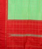 Green Handwoven Kanjivaram Silk Saree T4423644