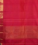 Pinkish Red Handwoven Kanjivaram Silk Saree T4195424