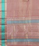 Mauve Pink Handwoven Kanjivaram Silk Saree T4196254