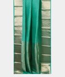 Green Handwoven Kanjivaram Silk Saree T4105602