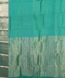 Green Handwoven Kanjivaram Silk Saree T4105604