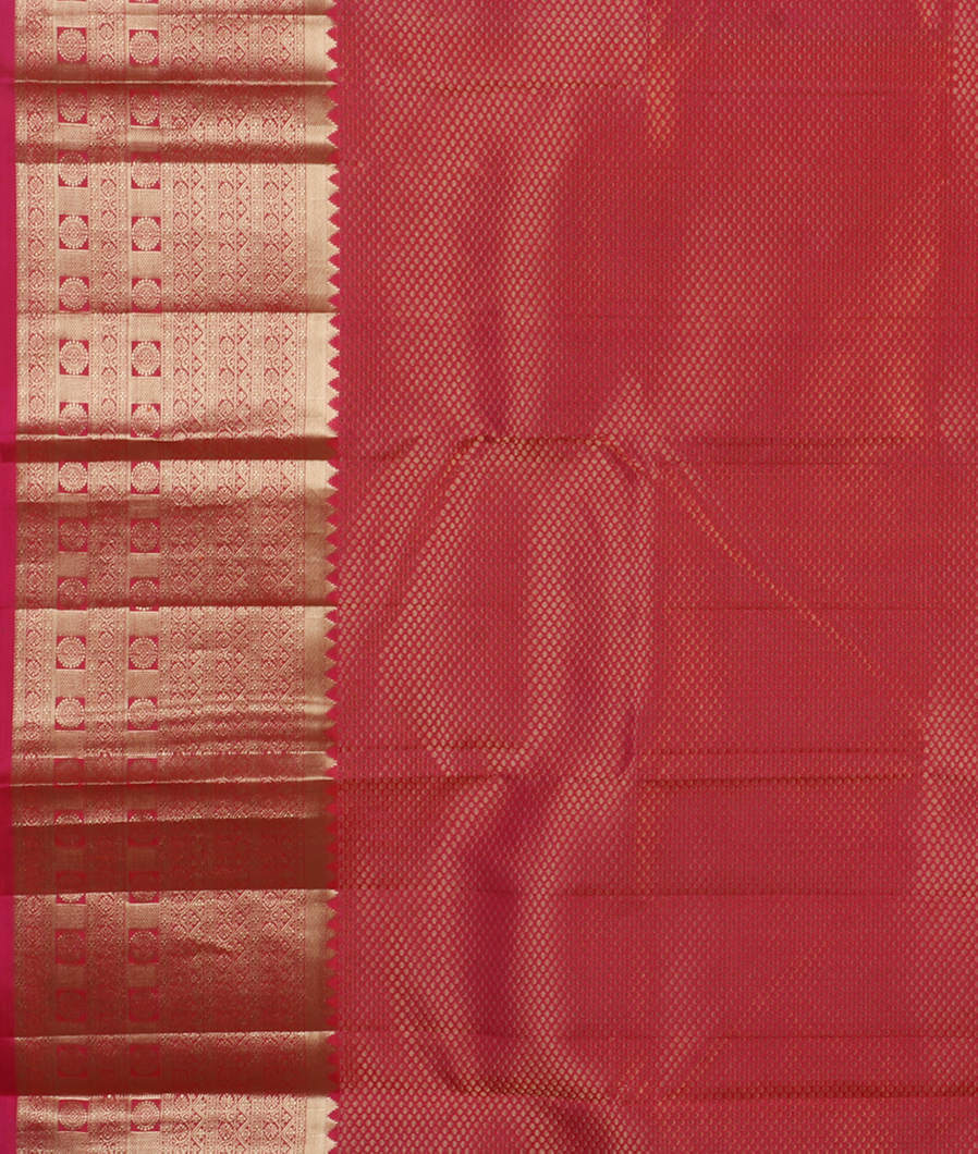 Pinkish Orange Soft Silk Saree T4453383