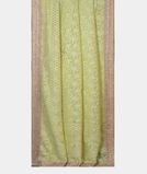 Light Green Georgette Silk Embroidery Saree T4331402