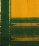 Yellow Handwoven Kanjivaram Silk Saree T4376124
