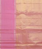 Peach Tissue Handwoven Kanjivaram Silk Saree T4307183