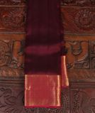 Wine Purple Soft Silk Saree T4441301