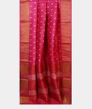 Pink Tussar Printed Saree T4299252