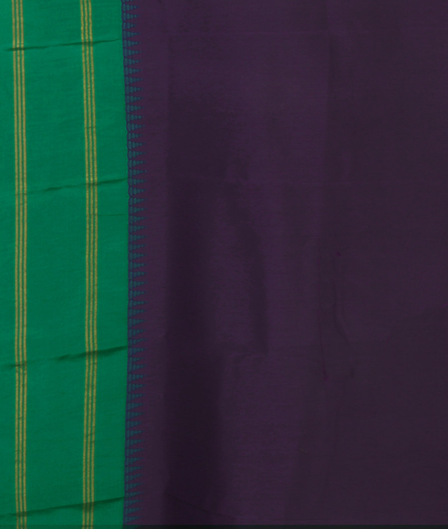 Green Printed Soft Silk Saree T4487813