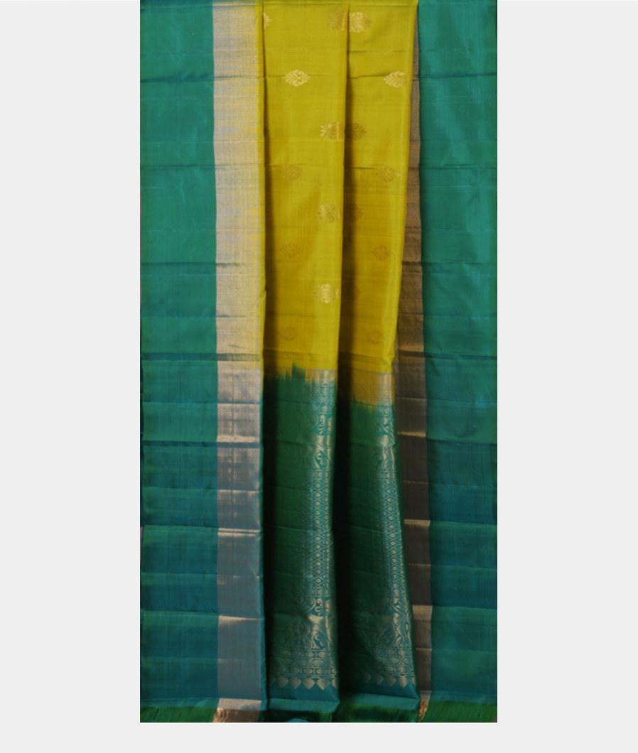 Green Soft Silk Saree T4353702