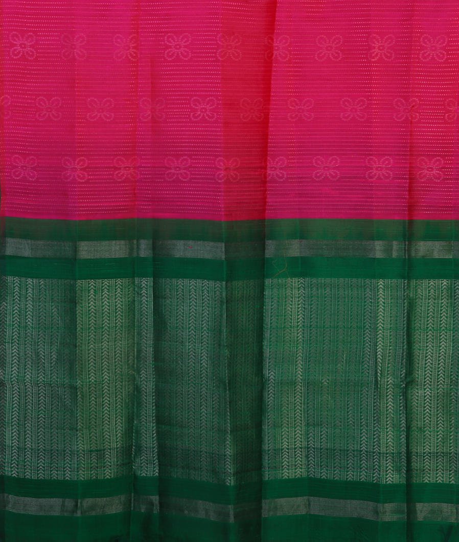 Magenta Woven raw Silk Saree T4458564