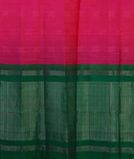 Magenta Woven raw Silk Saree T4458564