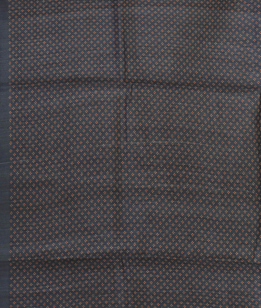 Brown Tussar Embroidery Saree T3128173