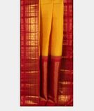 Yellow Handwoven Kanjivaram Silk Saree T4482822