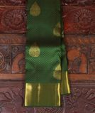 Green Handwoven Kanjivaram Silk Saree T4485211