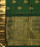 Green Handwoven Kanjivaram Silk Saree T4485214