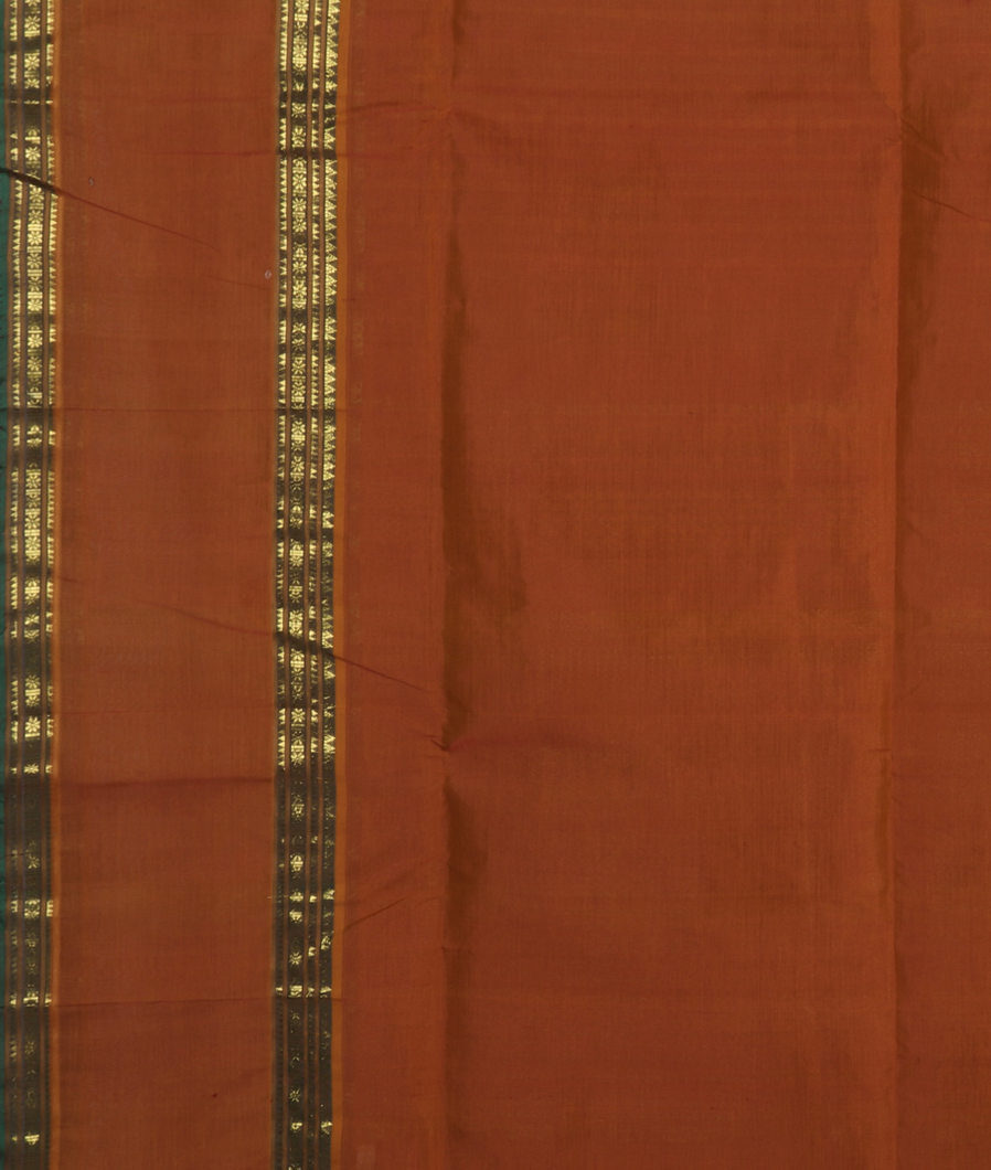 Maroon Silk Cotton Saree T4512353