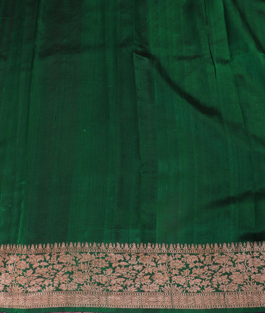 Purple Banaras Tussar Saree T4465983