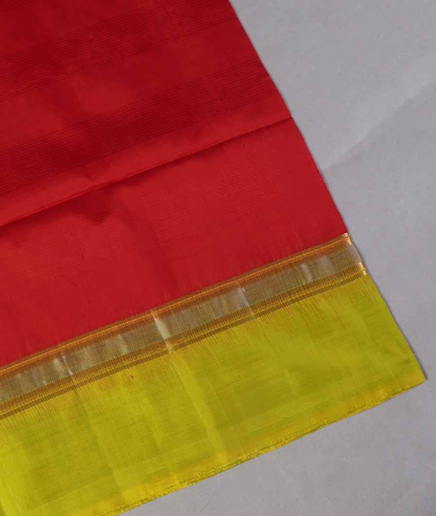 Red Soft Silk Saree T409012-image