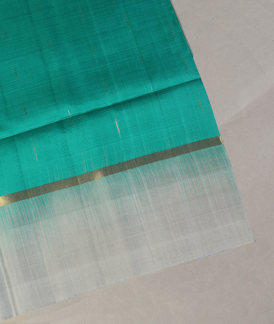 Green Soft Silk Saree T413317-image
