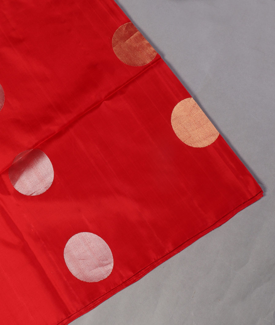 Red Soft Silk Saree T415364-image