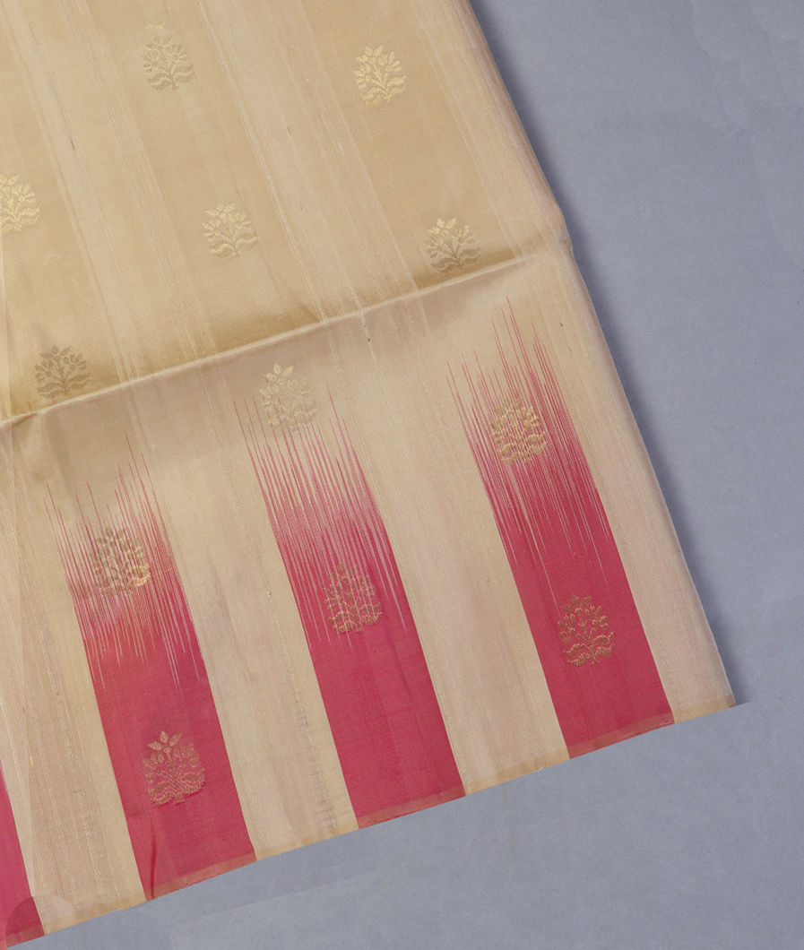Beige Soft Silk Saree T426226-image