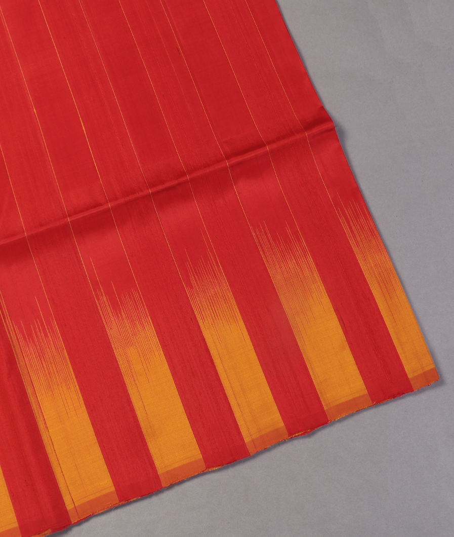 Red Soft Silk Saree T426232-image