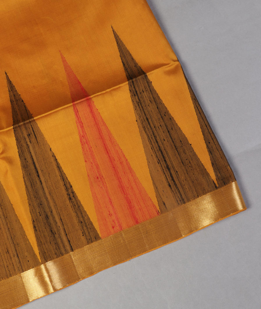 Yellow Soft Silk Saree T410661-image