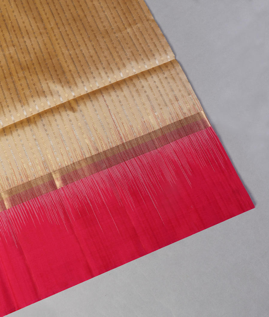 Beige Soft Silk Saree T401569-image