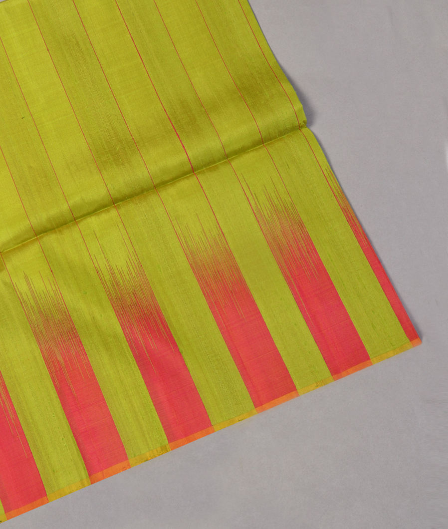 Green Soft Silk Saree T372674-image